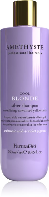FarmaVita Amethyste Cool Blonde sampon violet pentru parul blond cu suvite