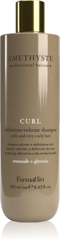 FarmaVita Amethyste Curl sampon hranitor pentru păr creț 250 ml