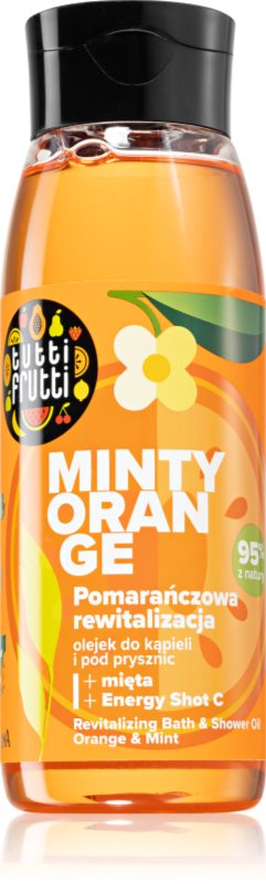 Farmona Tutti Frutti Minty Orange șampon revigorant pentru păr și barbă 400 ml