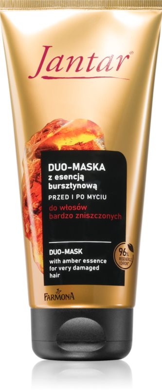 Farmona Jantar Amber Essence mască regeneratoare pentru părul deteriorat 200 ml