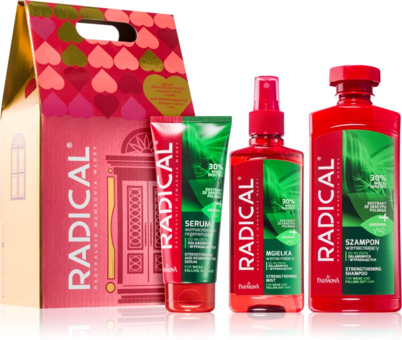 Farmona Radical Hair Loss set cadou pentru par deteriorat 3 buc