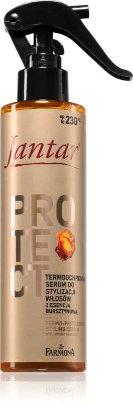 Farmona Jantar Amber Essence spray protector pentru modelarea termica a parului 200 ml