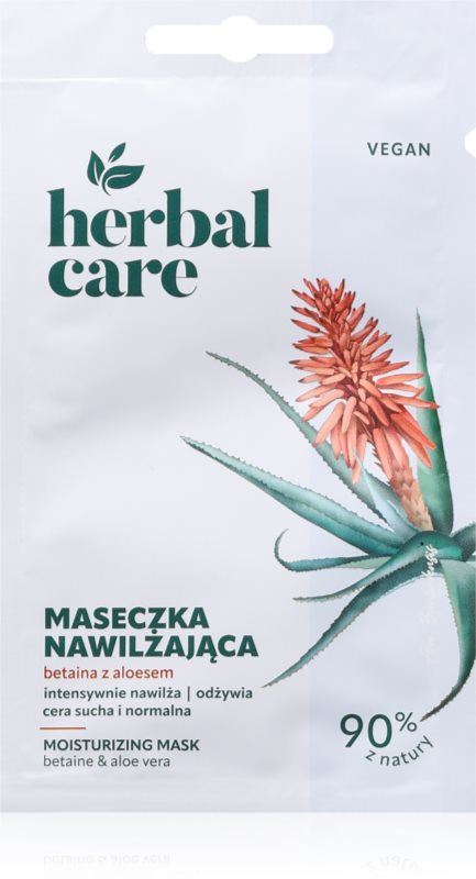 Farmona Herbal Care Betaine & Aloe mască pentru față cu aloe vera 1 buc