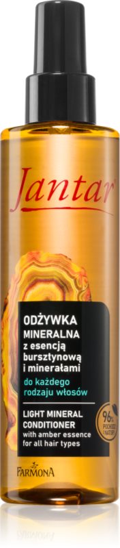 Farmona Jantar Amber Essence conditioner mineral pentru toate tipurile de păr 200 ml