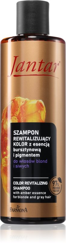 Farmona Jantar Amber Essence sampon revitalizant pentru părul blond şi gri 300 ml