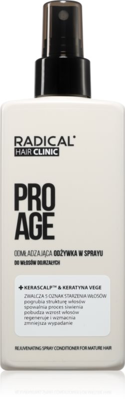 Farmona Hair Clinic Pro Age Rejuvenating Spray Conditioner balsam (nu necesita clatire) pentru par matur 200 ml
