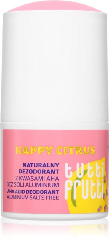 Farmona Tutti Frutti #HAPPYCITRUS Deodorant roll-on fără aluminiu 50 ml
