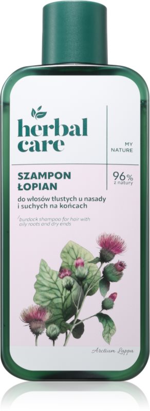 Farmona Herbal Care Burdock șampon pentru scalp gras și vârfuri uscate 330 ml