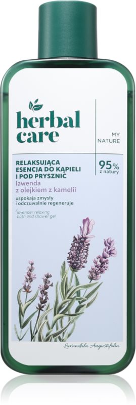Farmona Herbal Care Lavender Relaxing Bath And Shower Gel gel de dus relaxant cu lavanda 400 ml