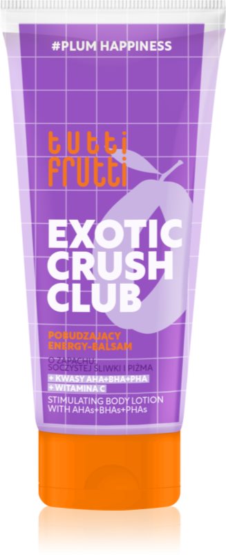 Farmona Tutti Frutti Exotic Crush Club lapte de corp Cu AHA Acizi 200 ml