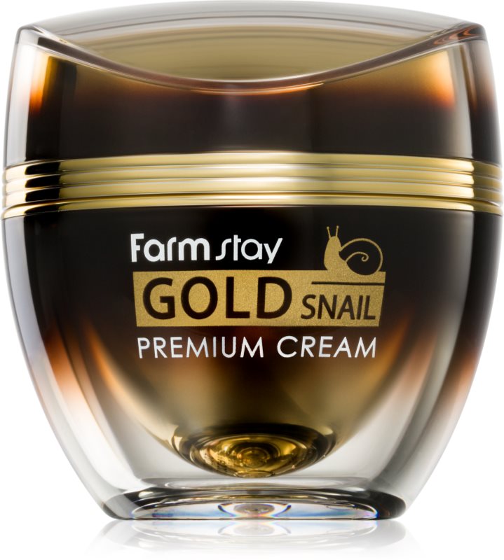 Farmstay Gold Snail cremă pentru față cu extract de melc 50 ml