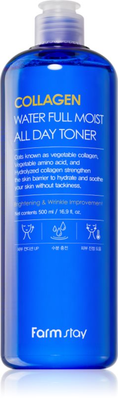 Farmstay Collagen Water Full Moist tonic pentru fata 500 ml