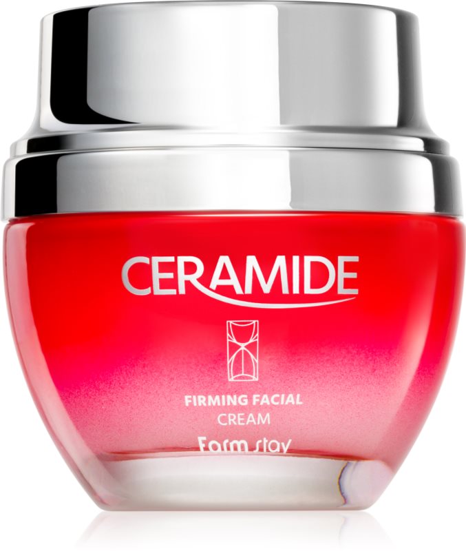 Farmstay Ceramide Firming Facial lift crema de fata pentru fermitate faciale 50 ml