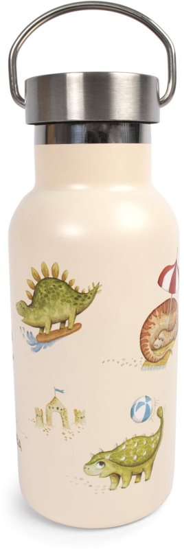 FILIBABBA Stainless Steel Water Bottle sticlă termos Dino Beach 350 ml