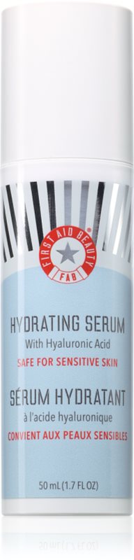 First Aid Beauty Hyaluronic Acid ser facial hidratant cu acid hialuronic 50 ml