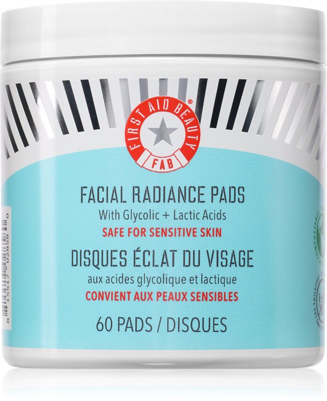 First Aid Beauty Facial Radiance Pads tampoane exfoliante pentru strălucirea și netezirea pielii