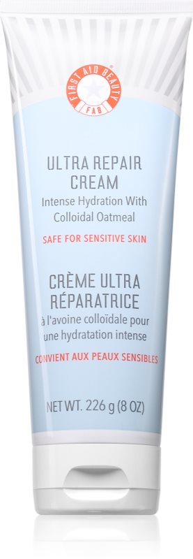 First Aid Beauty Ultra Repair Cream crema intens hidratanta pentru piele uscată, cu tendință la eczeme 226 g