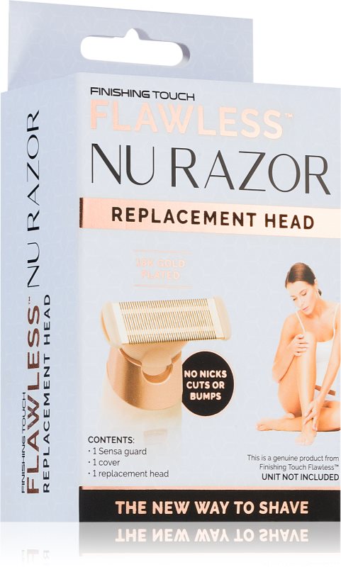 Flawless Finishing Touch NU Razor Replacement Head capete de schimb for NU Razor 1 buc