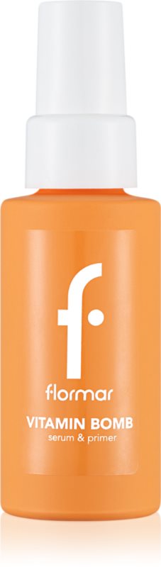flormar Vitamin Bomb Serum&Primer ser cu efect iluminator cu vitamine B, C, E 30 ml