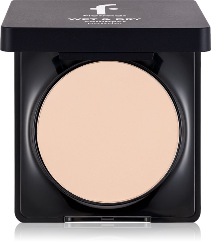flormar Wet & Dry Compact Powder pudră unificatoare compactă culoare 005 Medium Caramel 10 g