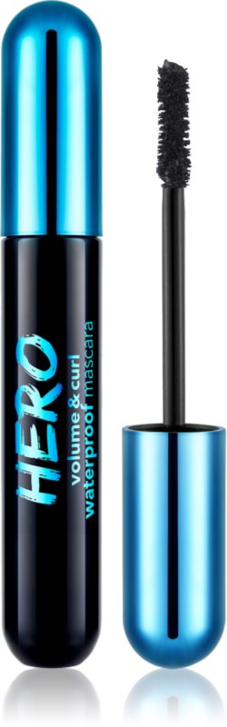 flormar Hero Waterproof mascara rezistent la apă, pentru volum culoare Black 10 ml