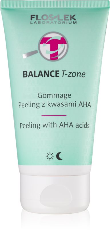 FlosLek Laboratorium Balance T-Zone Gommage peeling pentru ten mixt 125 g
