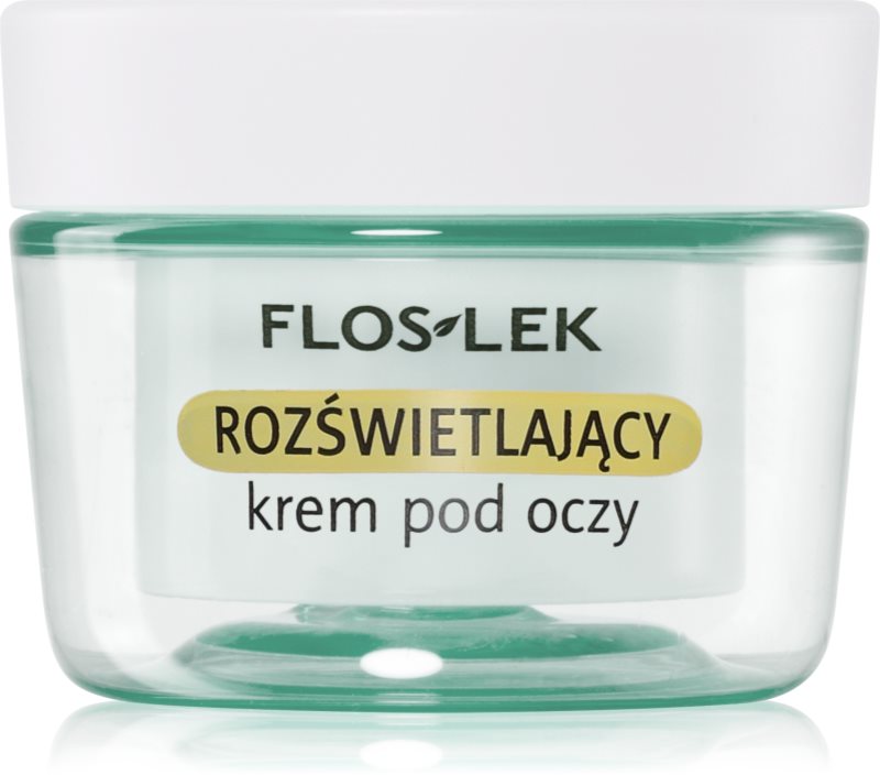 FlosLek Laboratorium Eye Care crema iluminatoare zona ochilor cu vitamina C 15 ml