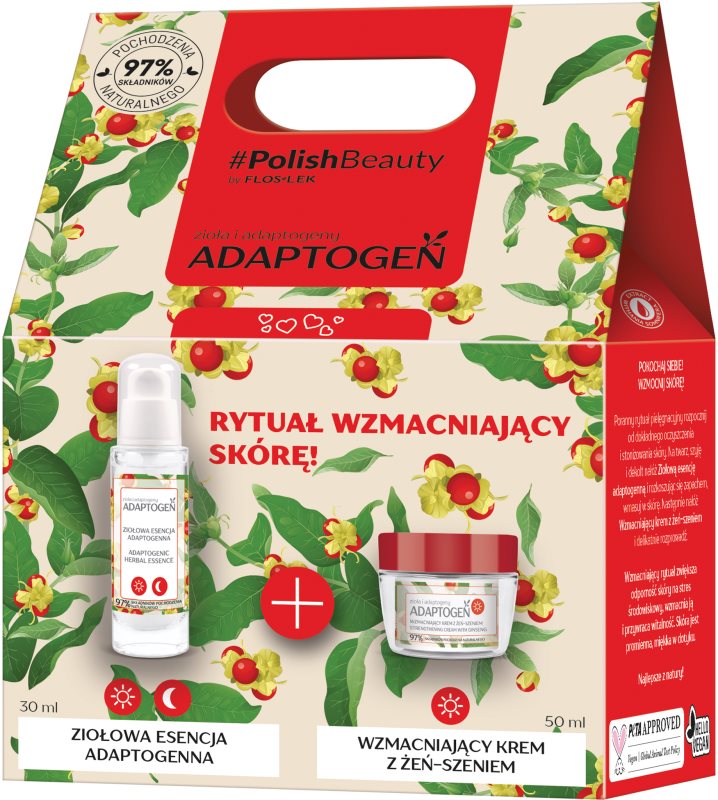 FlosLek Laboratorium Adaptogen set cadou cu ginseng