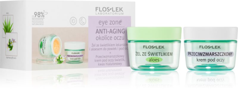 FlosLek Laboratorium Eye Zone set cadou impotriva ridurilor din zona ochilor