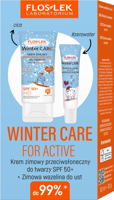 FlosLek Laboratorium Winter Care Set set cadou SPF 50