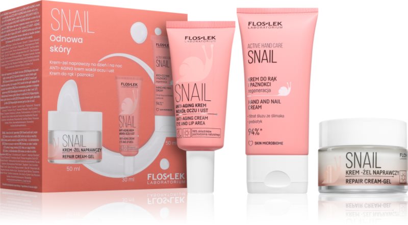 FlosLek Laboratorium Snail set cadou pentru definirea pielii