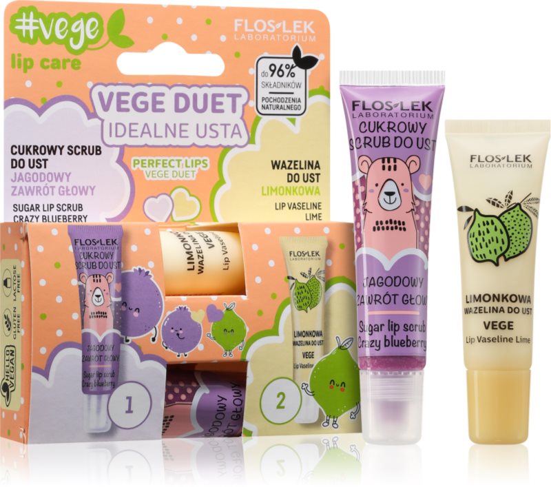 FlosLek Laboratorium Vege Duet set îngrijire buze 2 buc