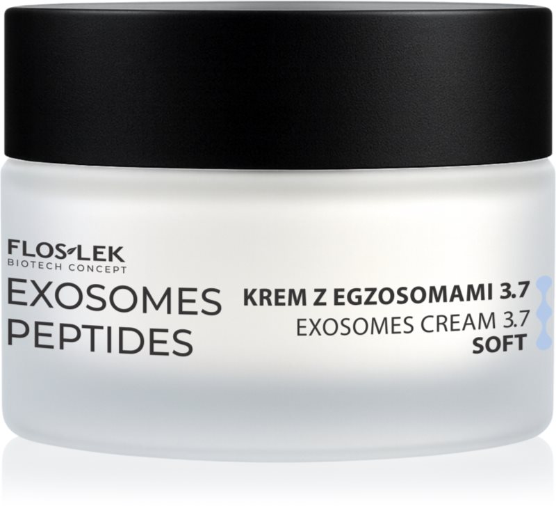 FlosLek Laboratorium Exosomes Peptides Face Cream Wrinkle-Reducing crema de zi anti-rid Soft 3.7 50 ml
