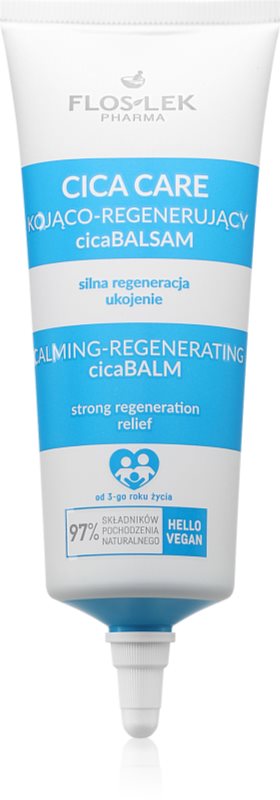 FlosLek Pharma Cica Care Calming-Regenerating CicaBalm balsam calmant pentru piele uscata si sensibila 60 ml
