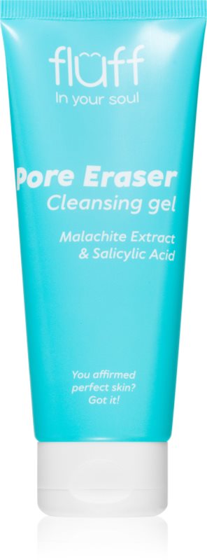 Fluff Pore Eraser gel de curatare facial cu acid salicilic 100 ml