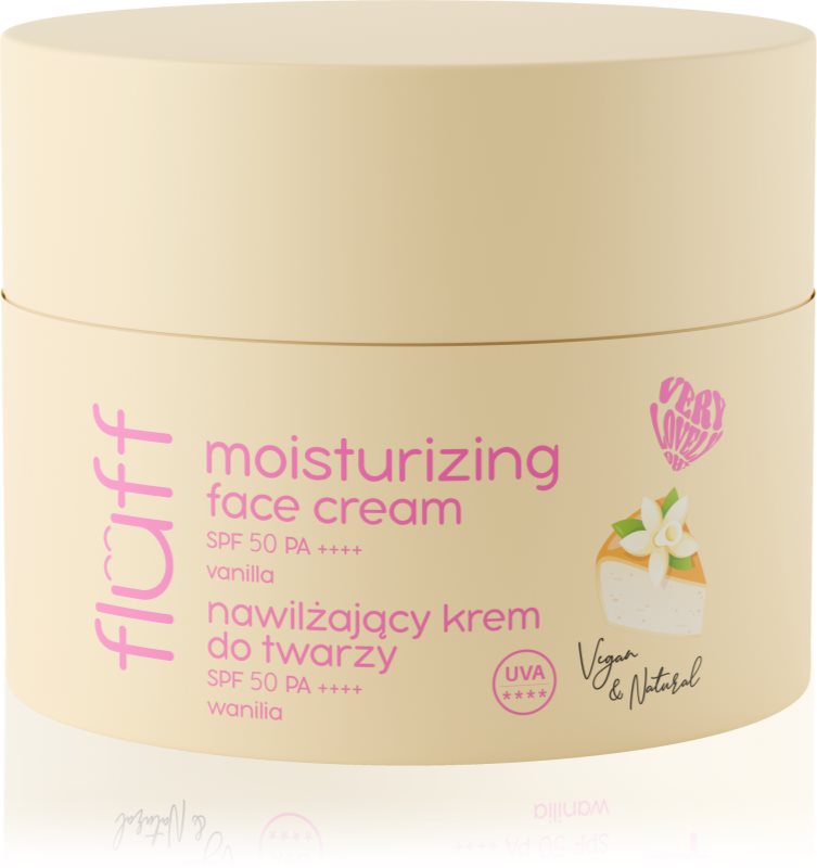 Fluff Vanilla cremă hidratantă faciale 50 ml