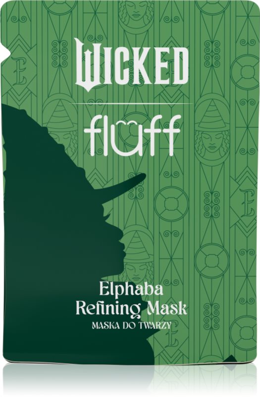 Fluff Wicked Elphaba Refining Mask mască textilă facială de unică folosință 17 ml