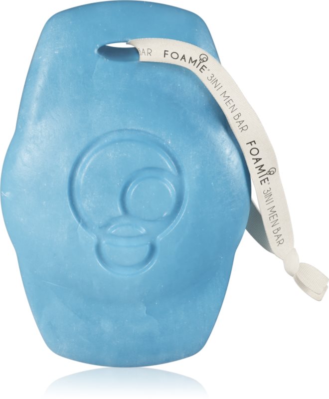 Foamie Seas The Day 3in1 Shower Body Bar For Men syndet pentru barbati 90 g