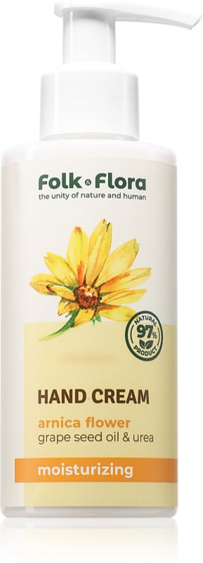 Folk & Flora Arnica Flower crema de maini hidratanta 150 ml
