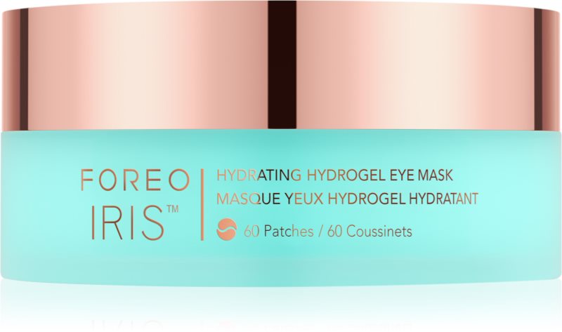 FOREO IRIS™ Hydrogel Eye Mask mască de hidratare profundă zona ochilor 60x1 buc