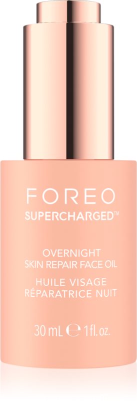 FOREO SUPERCHARGED Overnight Skin Repair Face Oil ulei facial de reintinerire pentru noapte 30 ml
