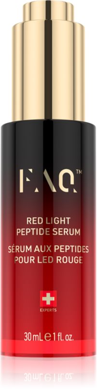 FOREO FAQ™ Red Light Peptide Serum ser pentru ten, pentru intensificarea efectului terapiei LED cu peptide 30 ml