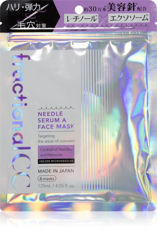 fractional CC Needle Serum A Face Mask masca faciala pentru fermitate cu retinol 6 buc