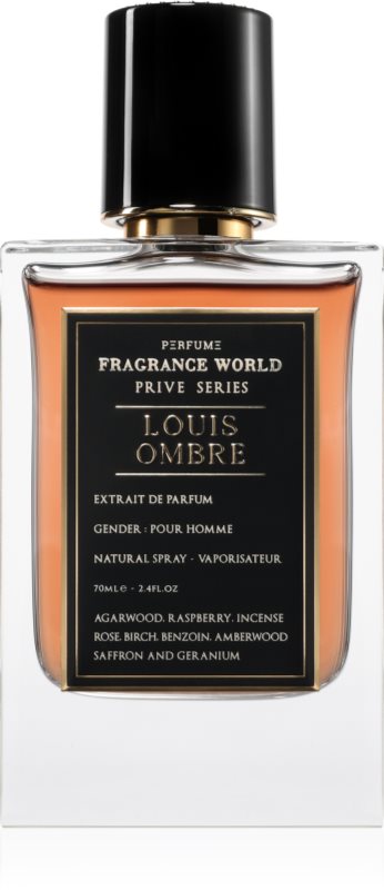 Fragrance World Prive Series Louis Ombre Eau de Parfum pentru bărbați 70 ml