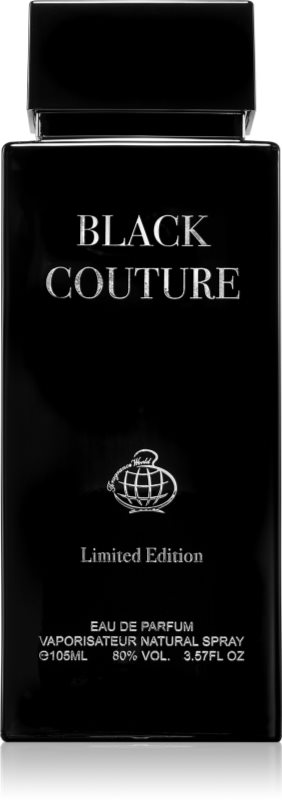 Fragrance World Black Couture Eau de Parfum pentru bărbați 105 ml