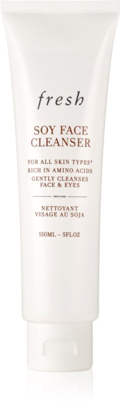 fresh Soy Face Cleanser Gel delicat demachiant și de curățare
