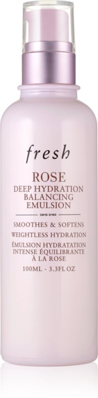 fresh Rose Deep Hydration Balancing Emulsion emulsie hidratanta de trandafir 100 ml