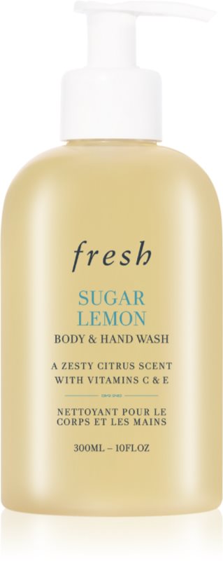 fresh Sugar Lemon Body & Hand Wash gel de duș 300 ml