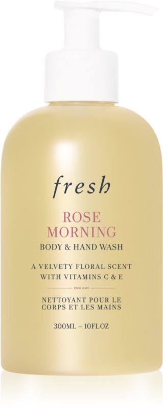 fresh Rose Morning Body & Hand Wash gel de duș de trandafir 300 ml