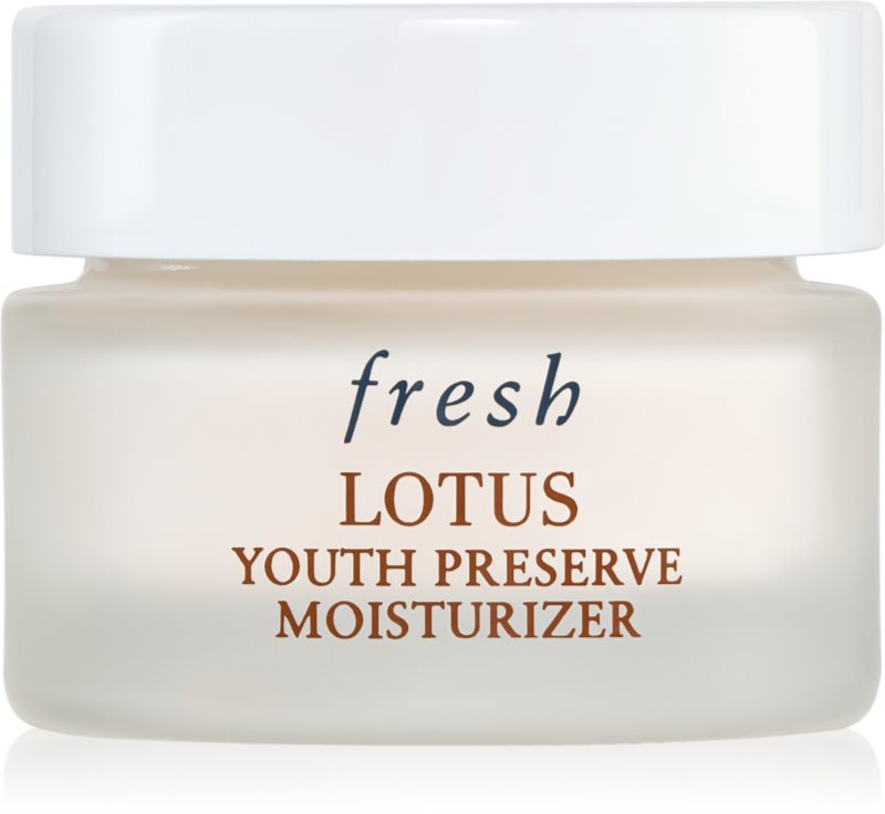 fresh Lotus Youth Preserve Moisturizer crema hidratanta cu efect iluminator anti-îmbătrânire